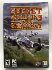 SECRET WEAPON OVER NORMANDY 2003 LUCASFILMS PC CD-ROM FACTORY SEALED  RETAIL BOX