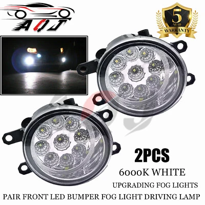 For LEXUS RX350 2010-2013 Factory Bumper Replacement Pair Upgrades LEDFog Lights - Image 1 of 4