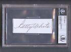 Betty White signed autograph auto 1x3 cut Actress Rose in Golden Girls BAS Slab