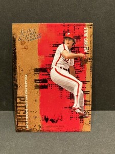 2005 Donruss Baseball #148 STEVE CARLTON PHILADELPHIA PHILLIES Leather & Lumber