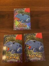 Lot of 3 Ivysaur E2 1999 Topps Pokémon Movie Evolutions; 1 Rainbow holo 2 reg