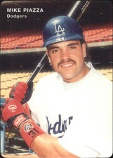 1995 Dodgers Mother's Baseball Card #2 Mike Piazza