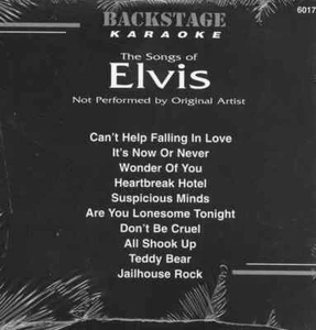 KARAOKE BACKSTAGE CD+G ELVIS #BS 6017 - Picture 1 of 1