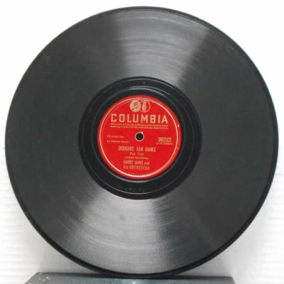 Dodgers' Fan Dance/Lament to Love/Harry James (10", 78 rpm, Columbia, 26222) Foto 1 de 2