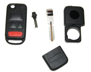 Schlüssel Panic 4x Tatse für USA Klappschlüssel Gehäuse für Mercedes Benz A117 - Picture 1 of 5