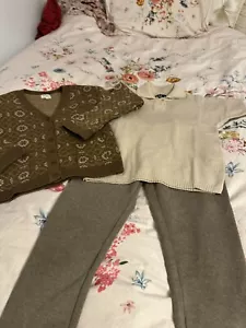 Boys  European Designer Three Piece Statement Making Outfit 10 Yr - Picture 1 of 7