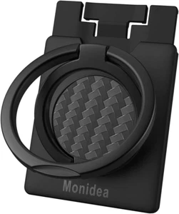 Phone Ring Holder, Phone Grip Finger Kickstand Wireless Charging Friendly, 360°R - Picture 1 of 14
