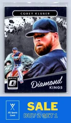2017 Donruss Optic Diamond Kings #8 Corey Kluber - Image 1 of 2