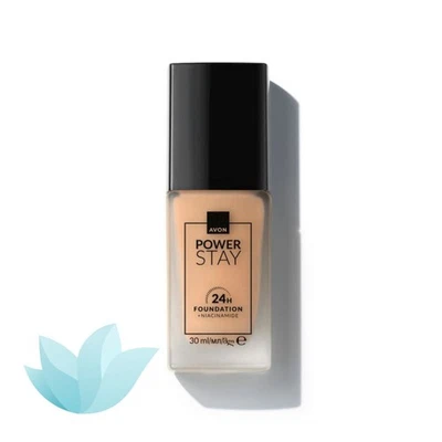 Avon Power Stay 24 Hour Longwear Foundation SPF10 | Niacinamide | Free Shipping  - Image 1 of 4