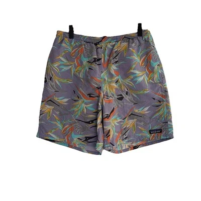Pantalones Cortos Patagonia Baggies Para Hombre PEQUEÑOS Aves del Paraíso Bañador Forrados Deportivos Foto 1 de 4
