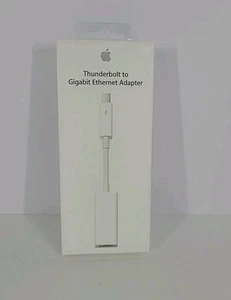 Genuine Apple A1433 Thunderbolt to Gigabit Ethernet Adapter MD463BE/A - Afbeelding 1 van 2