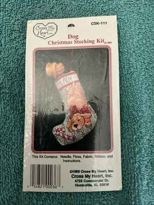 Kit de Medias de Navidad Cross My Heart Mini - Perro CSK-111 NOS Foto 1 de 2