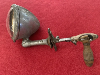 Lorraine Pillar Mount Spot Light 1930s 1940s - Handle Rotates - Image 1 of 4