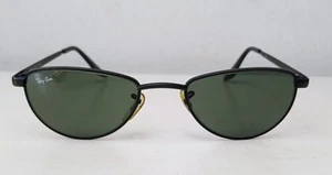 1980's RAYBAN W2193 Sunglasses Sidestreet Gridlock B&L USA Matte Black Lennon - Picture 1 of 8