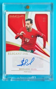 2024-25 Immaculate Portugal Bernardo Silva Elegant Ink Auto 5/5 - Picture 1 of 2