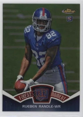 2012 Topps Finest Finest Moments Refractor Rueben Randle #FM-RR Rookie RC - Image 1 of 2