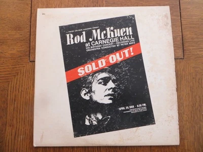 Rod McKuen – At Carnegie Hall - 1969 - Warner Bros 2WS 1794 Vinyl 2xLP G+/G+ Foto 1 de 4