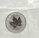 1 Oz Silber Maple Leaf 2001 Privy Mark Schlange in Mint Folie Lagerräumung