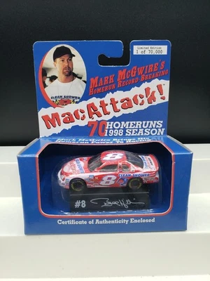 Maisto Mark McGwire's #8 Mac Attack Driver Bobby Hillin Jr Diecast Nascar 1:64 Foto 1 de 4