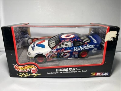 1999 Mark Martin #6 Valvoline 1/24 Diecast Hot Wheels Racing Trading Paint 25221 - Image 1 of 4