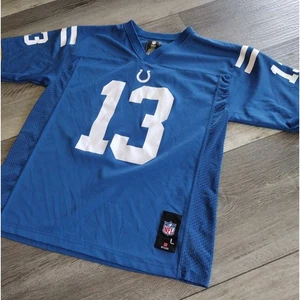 NFL Indianapolis Colts Jersey Youth Large 14/16 Boys football TY Hilton 13 - Picture 1 of 5