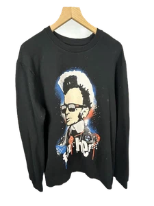 TV Boy Crewneck Sweatshirt – “Father” Graphic Design – Streetwear Art – Size  (1 - Picture 1 of 4