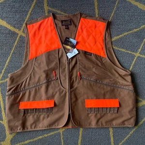 Gamehide Vest Men’s 3X-Large Brown Hunting Shooting Safety Duck Canvas Quilted - Picture 1 of 10