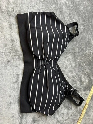 Hofish Sujetador Enfermería Mujer Talla XL Negro Azul Blanco Rayas Foto 1 de 4