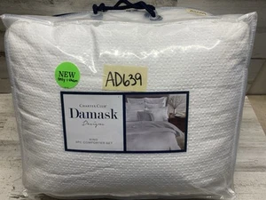 Charter Club Diamond Dot 2-Pc. King Comforter Set White New - Picture 1 of 3