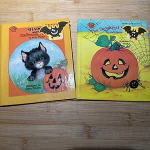 Vintage zwei Landoll Halloween Bücher ~ entzückende Bücher Halloween - Bild 1 von 6