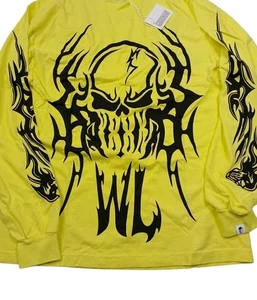 Camiseta amarilla manga larga Warren Lotas, talla grande - Imagen 1 de 6