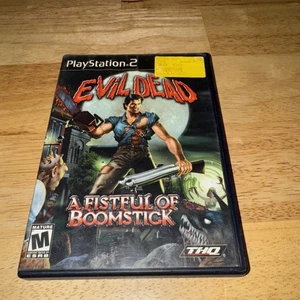 Evil Dead : A Fistful of Boomstick Sony PlayStation 2 PS2 CIB Manuel Testé Fonctionne - Photo 1/4
