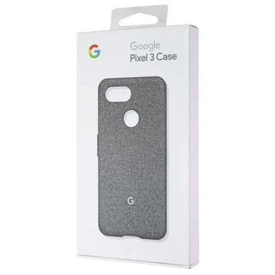 Google Tessuto Custodia Cellulare Custodia per Pixel 3 - Nebbia Tessuto - Grigio - Immagine 1 di 2