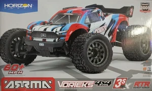 Arrma Vorteks ARA4305V3T2 1/10 4x4 3S BLX DSC Purple/Pink - Picture 1 of 6