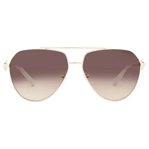 Guess Factory Brown Gradient Pilot Ladies Sunglasses GF6140 32F 62 - Picture 1 of 5