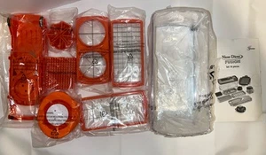 Genius Nicer Dicer Fusion - Juego de picadoras múltiples de 8 piezas - Naranja *Nuevo sin caja* - Imagen 1 de 5