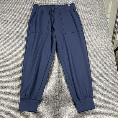 Lou & Grey Pants Womens Medium Joggers Recycled Polyester Spandex Pockets Casual - Image 1 of 4