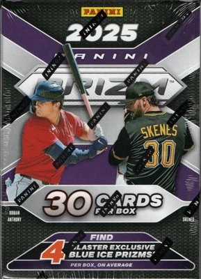 Caja bláster de tarjetas coleccionables de béisbol Panini Prizm MLB 2025 Foto 1 de 4
