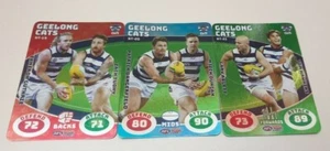 TeamCoach Battle Teams Geelong Cats 2018 - Ablett, Hawkins, Dangerfield - 3 cartas - Imagen 1 de 1