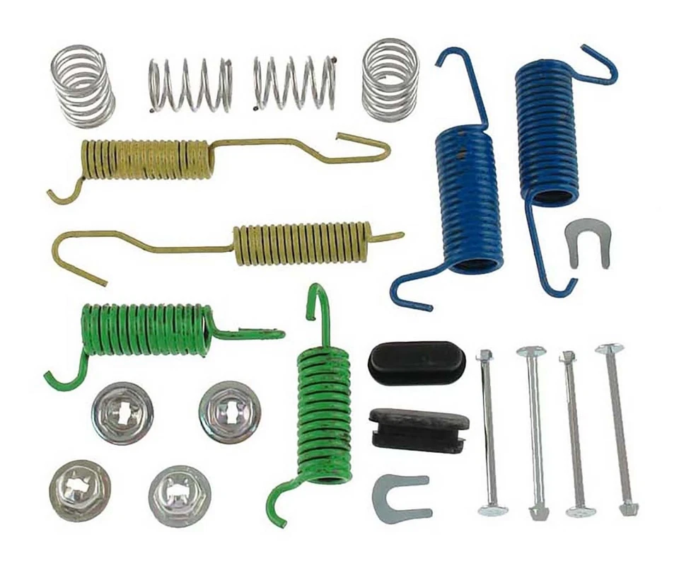 Kit de herrajes de freno de tambor trasero para Ford Mustang, Fairmont, Maverick, Mercury Foto 1 de 1