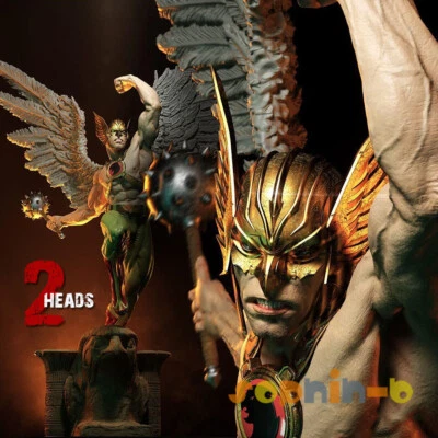 75cm Hawkman Resin 1:4 Scale Model Kit Unpainted 3d Print GK Statue Figure - Image 1 of 4