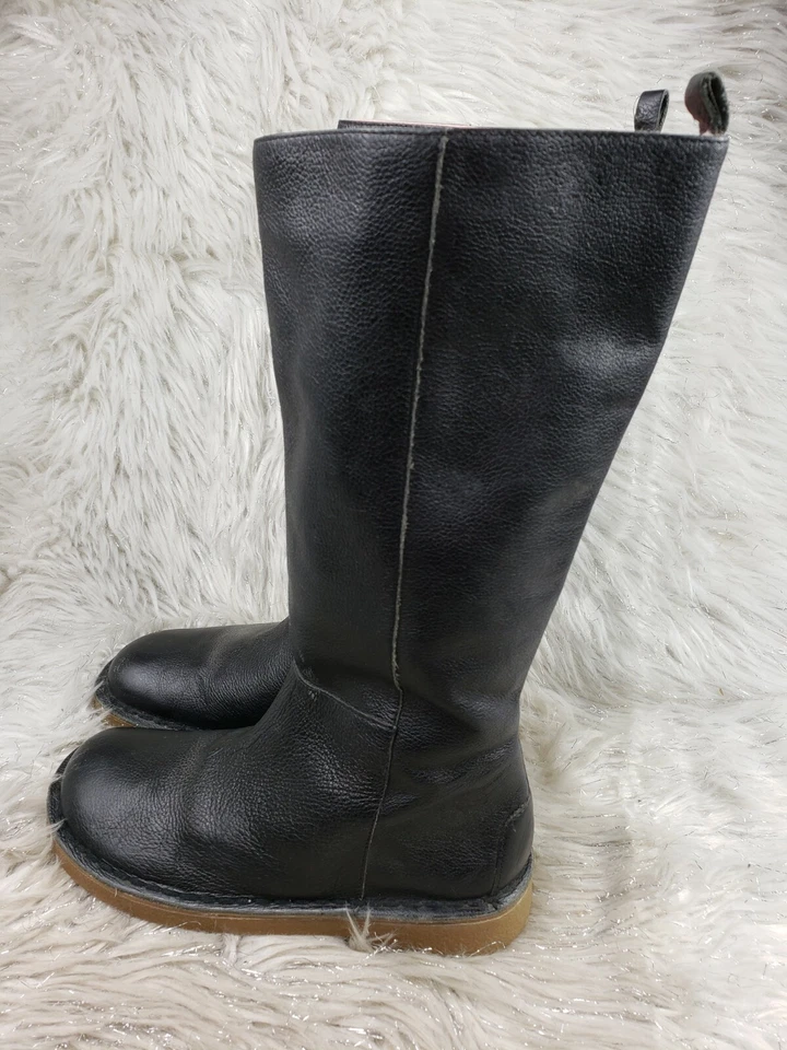 Botas informales de cuero negras GAP KIDS talla US 4 / EUR 34 Foto 1 de 4