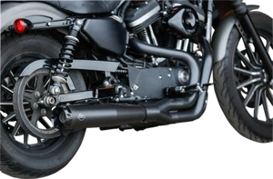 S & S Cycle SuperStreet 2:1 50 State Exhaust System Granite #550-0952A - Picture 1 of 1