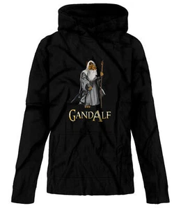 BSW Youth Gand Alf Gandalf Alien Lord of Rings Hoodie - Picture 1 of 7