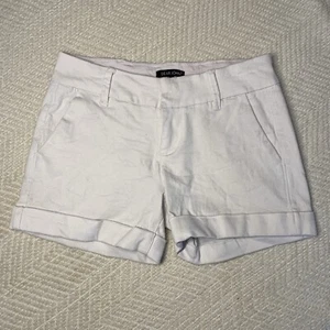 Dear John weiße Denim Damengröße 26 Julian Shorts Bündchen Chino-Stil - Bild 1 von 9