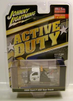 1999 '99 FORD F450 TOW TRUCK WRECKER HIGHWAY PATROL MIJO JOHNNY LIGHTNING 2020 - Image 1 of 3