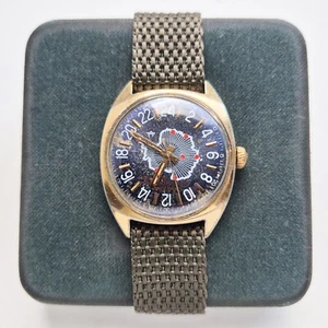 Reloj Pulsera Vintage RAKETA 24 HORAS POLAR ANTÁRTICO URSS RUSO SOVIÉTICO 2623H - Imagen 1 de 8