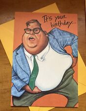 Chris Farley Birthday Card *NEW*  SNL’s Matt Foley The Motivational Speaker