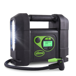 Slime 8091893 Cordless Inflator, Black & Green