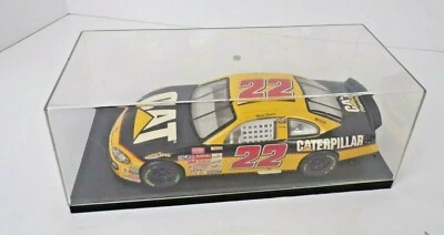 Vtg 2000 Hot Wheels Ward Burton #22 Diecast Car 1:24 CAT Financial with Case - Image 1 of 4